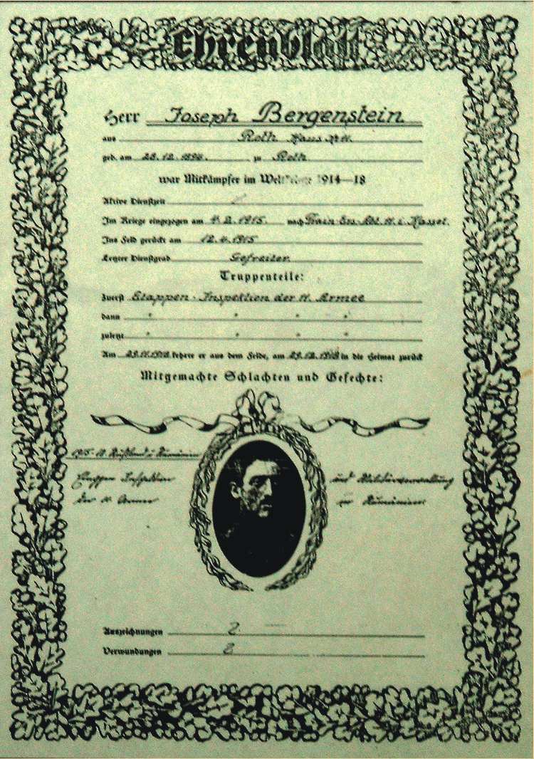 Geschmückte Urkunde