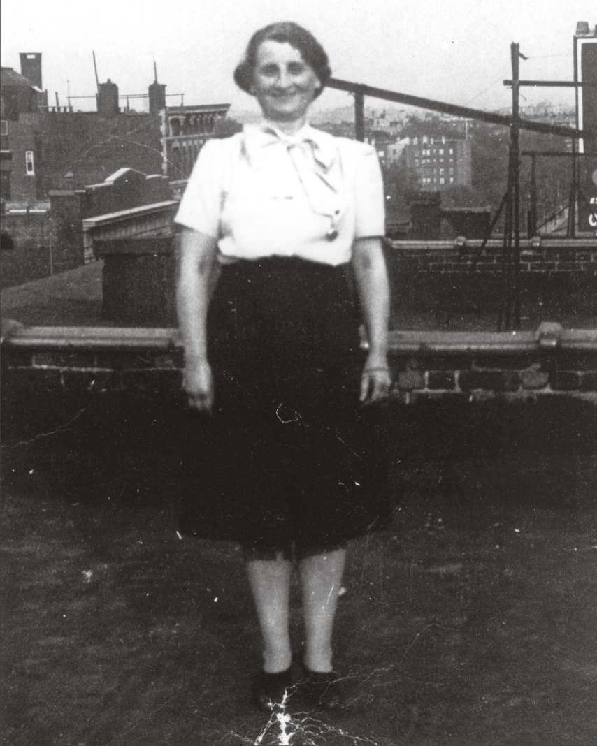 Foto einer Frau